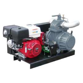 Jurop Pump w Belt & Pulley Engine Drive Jurop Vacuum Pump w Belt & Pulley Gas and Diesel Engine Drive Pkgs for PN23 PN33 PN58 PN84 R260 RV360