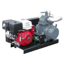 Jurop Pump w Belt & Pulley Engine Drive Jurop Vacuum Pump w Belt & Pulley Gas and Diesel Engine Drive Pkgs for PN23 PN33 PN58 PN84 R260 RV360