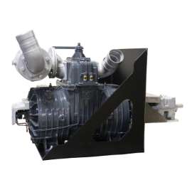 Jurop R260 RV360 LC420 LC580 Gearbox Drive Vacuum Pump Pkgs jurop pn58 pn84 R260 truck pump gearbox right angle drive truck trailer preassembled pkg oilfield lpg crude chemical septic