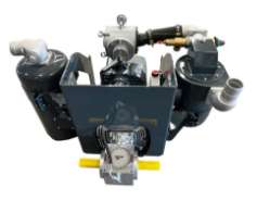 Jurop R260 RV360 LC420 Vacuum Pump Packages w Muffler and Secondary - JUROP-MUF-SEC-R260