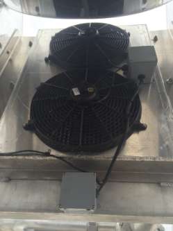 Pneumatic Trailer Mounted Air-to-Air Cooler - 251-058-000