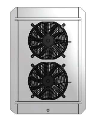 Pneumatic Trailer Mounted Air-to-Air Cooler