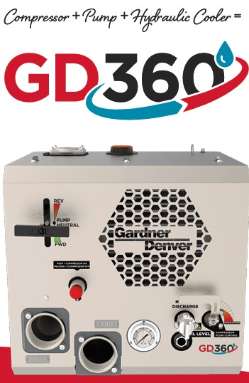 Gardner Denver GD360 All-in-One Hydraulic Box Cooler-Compressor-Pump Pkg - GD360GD360A02