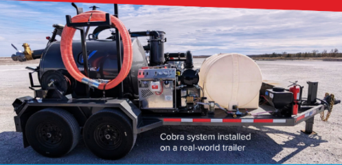 Masport Pro Pack Cobra BD 38HP Kohler for High Pressure Excavation